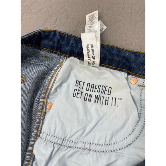 DU/ER Jeans Denim Pants Womens 30 x 30 Medium Wash‎ Stretch Girlfriend WFLR5001 - Picture 5 of 9